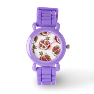 Pattern with pomegranate watch