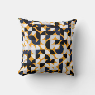 Pattern with random colored triangles Generative A Cushion