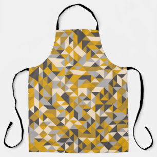Pattern with random coloured Diamonds Generative A Apron
