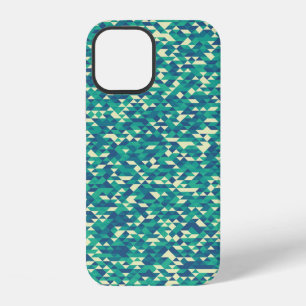 Pattern with random coloured Diamonds Generative A iPhone 12 Case
