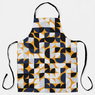 Pattern with random coloured triangles Generative  Apron
