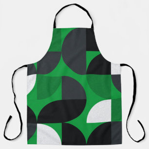 Pattern with random coloured triangles Generative Apron