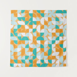 Pattern with random coloured triangles Generative Tapestry