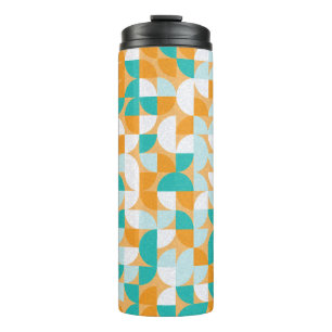 Pattern with random coloured triangles Generative Thermal Tumbler