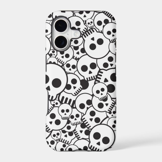 Pattern with skulls (Back)