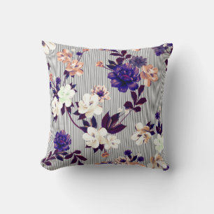 Pattern with spring flowers Pattern with spring fl Cushion