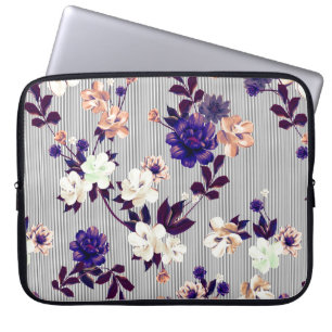 Pattern with spring flowers Pattern with spring fl Laptop Sleeve