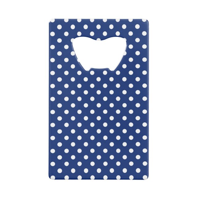 Pattern with white polka dots (Front)