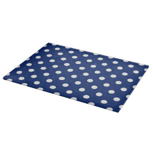 Pattern with white polka dots 2 cutting board