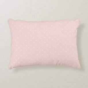 Pattern with white polka dots 2 decorative cushion