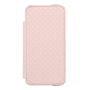 Pattern with white polka dots 2 incipio watson™ iPhone 5 wallet case
