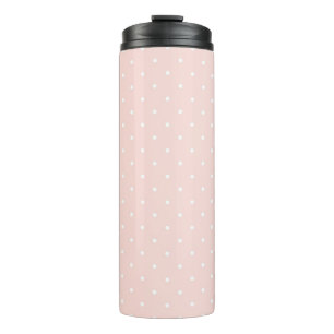 Pattern with white polka dots 2 thermal tumbler