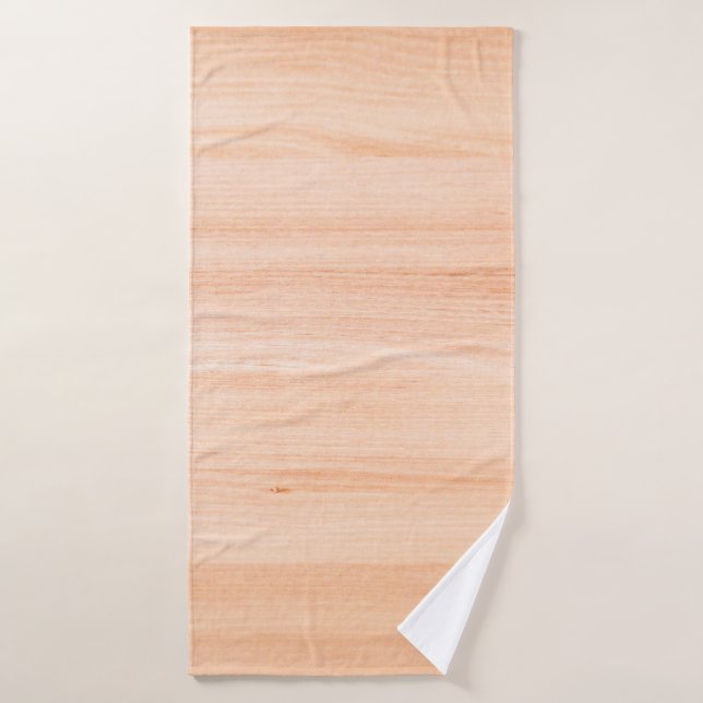Pattern wood retro wooden surface bath towel (Bath Towel)