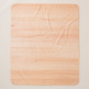 Pattern wood retro wooden surface sherpa blanket