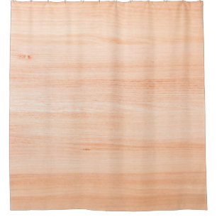 Pattern wood retro wooden surface shower curtain