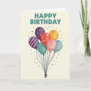 Patterned Birthday Card