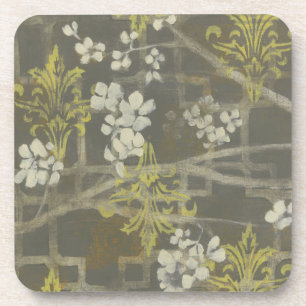 Patterned Blossom Branch I Coaster