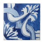 Patterned Blue & White Mediterranean Watercolor Ceramic Tile<br><div class="desc">Introducing our Blue & White Floral Pattern Mediterranean Watercolor Ceramic Tile—the perfect statement piece for any home renovation or design project. Whether you're in need of a calming, aquatic backdrop for your kitchen, or just the right touch of traditional charm to add to your bathroom, our unique and aesthetic tile...</div>