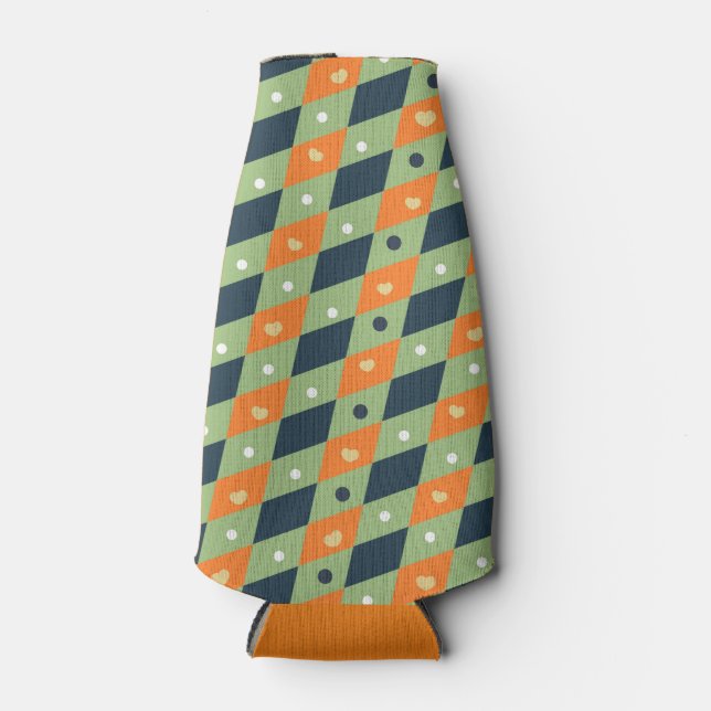 Patterned Bottle Cooler (Front)