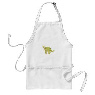 Patterned Cat Standard Apron