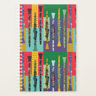Patterned Clarinets Planner