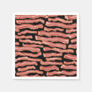 Patterned Crispy Bacon Napkin
