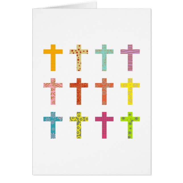 Patterned Crosses (Front)