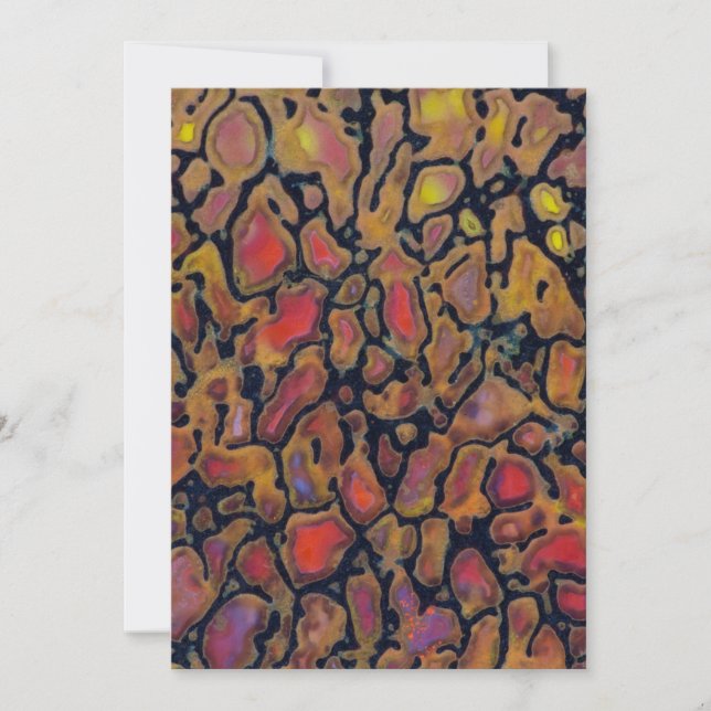Patterned Dinosaur Bone Card (Front)