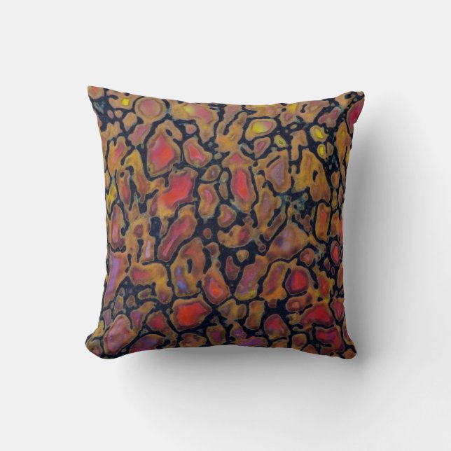 Patterned Dinosaur Bone Cushion (Front)