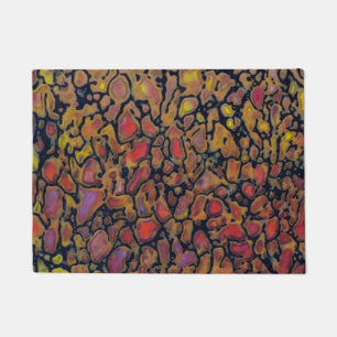 Patterned Dinosaur Bone Doormat