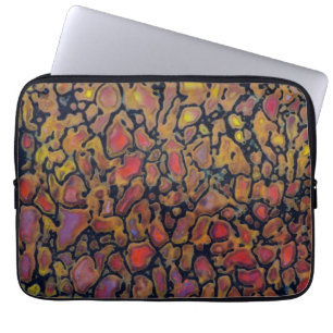 Patterned Dinosaur Bone Laptop Sleeve