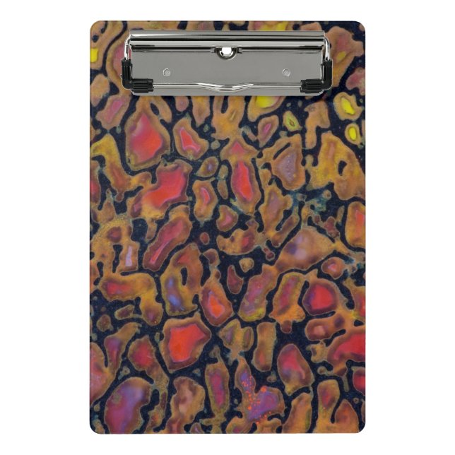 Patterned Dinosaur Bone Mini Clipboard (Front)