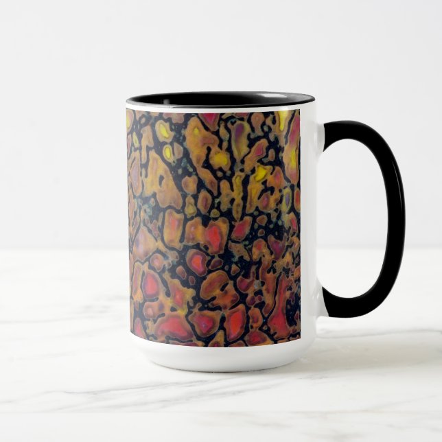Patterned Dinosaur Bone Mug (Right)