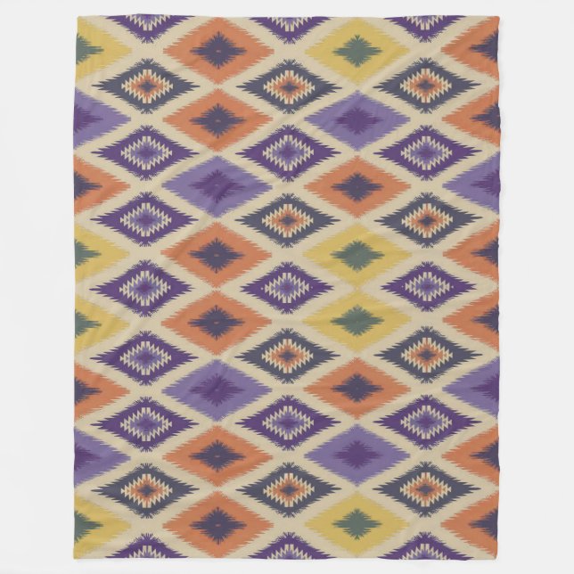 Patterned Fleece Blanket (Front)