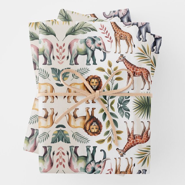 Patterned image featuring symmetrical arrangements wrapping paper sheet (Creator Uploaded)