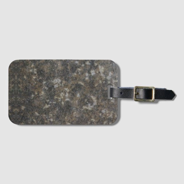 Patterned Marble Luggage Tag (Front Horizontal)