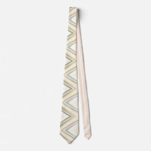 Patterned neck tie
