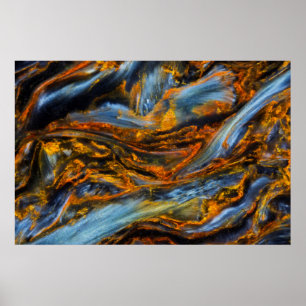 Patterned Pietersite Poster