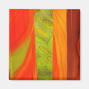 Patterned Scarves Magnet