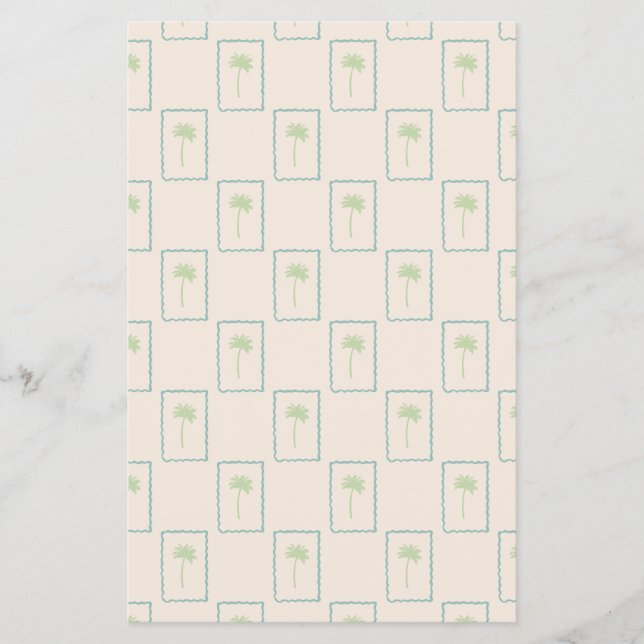 patterned scrap booking paper tropical Flyer (Front)