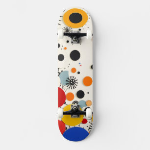Patterned Skateboard