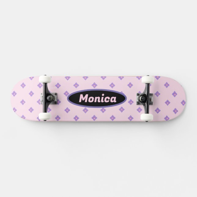 Patterned Skateboard (Horz)