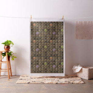 Patterned Squares Fabric