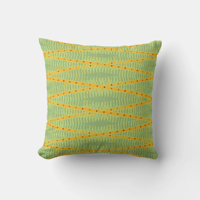 Patterned Throw Pillow (Front)
