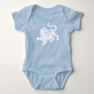 Patterned Tiger Baby Bodysuit