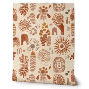 Patterned Wallpaper For Accent Wall