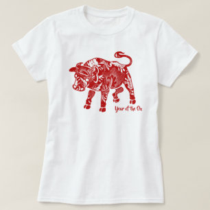 Patterned Year Of The Ox T-Shirt