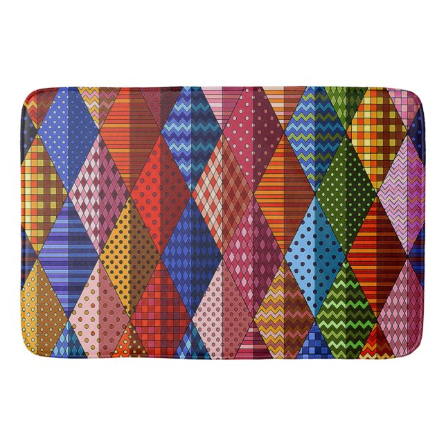 Patterns Bath Mat (Front)