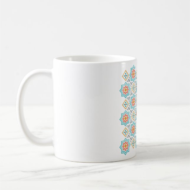 Patterns & Clipart Collection | Seamless Decorativ Coffee Mug (Left)
