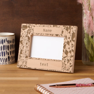 patterns etched frames